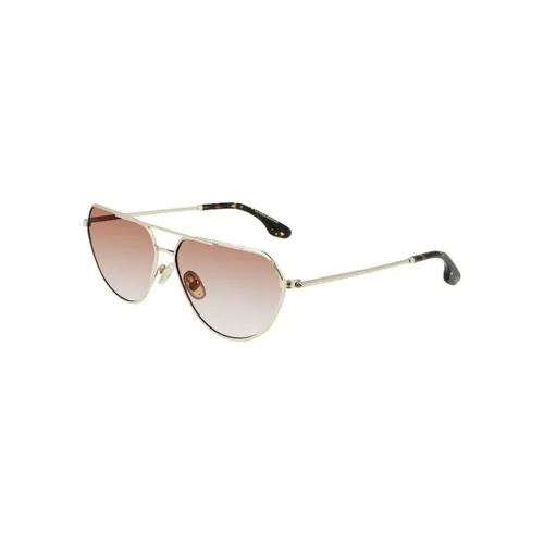 Metal Frame Aviator Sunglasses - Victoria Beckham - Modalova