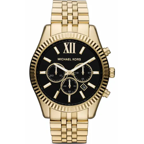 MK8286 Black Dial Lexington Men's Watch - Size One Size - Michael Kors - Modalova