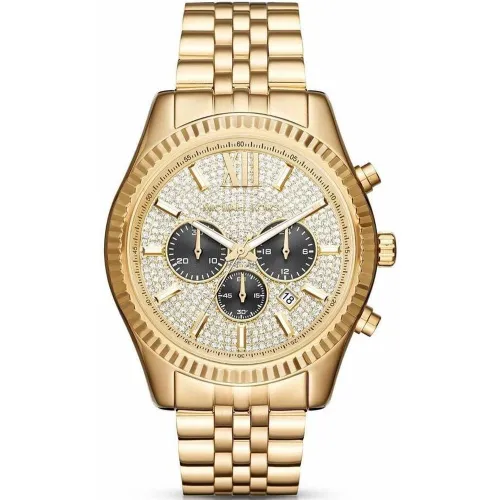 MK8494 Lexington Pave Men's Watch - Size One Size - Michael Kors - Modalova