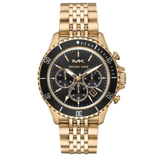 MK8726 Black Dial Tone Men's Watch - Size One Size - Michael Kors - Modalova