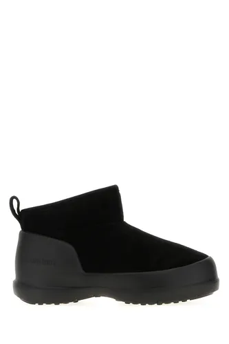 Suede Mezzaluna ankle boots - MOON BOOT - Modalova