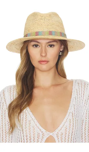 Kelly Fedora Hat in - Nikki Beach - Modalova