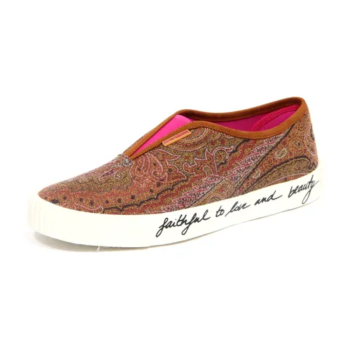 Paisley Slip-On Shoes - Etro - Modalova