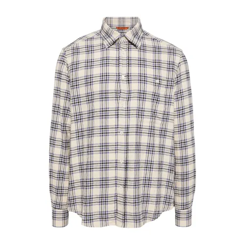 Plaid Check Cotton Shirt - Barena Venezia - Modalova