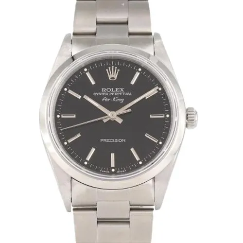 Pre-owned Air-King Stainless Steel Watch 14000 - Rolex Vintage - Modalova