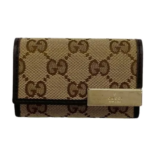 Pre-owned Canvas Key-holder - Gucci Vintage - Modalova