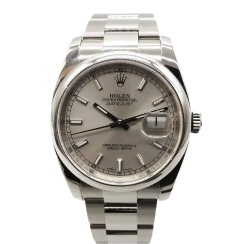 Pre-owned Datejust Stainless Steel Watch 116200 - Rolex Vintage - Modalova