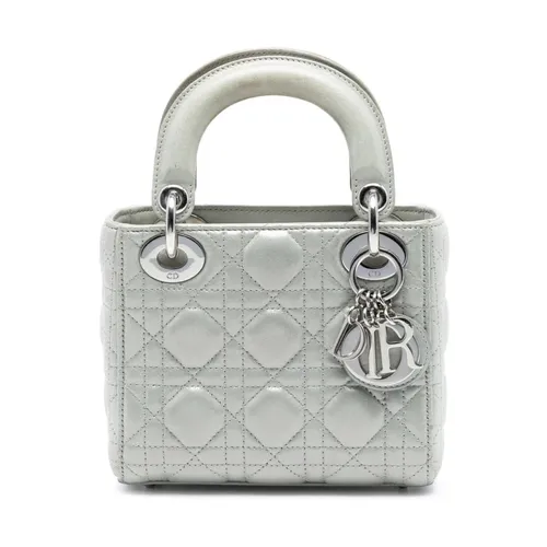 Pre-owned Quilted Top Handle Bag - Dior Vintage - Modalova