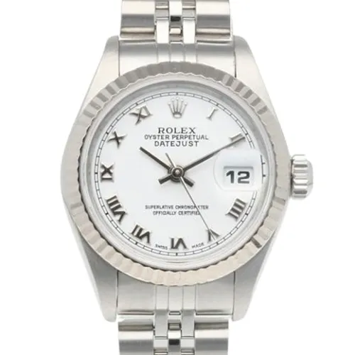 Pre-owned Vintage Stainless Steel Watch - Rolex Vintage - Modalova