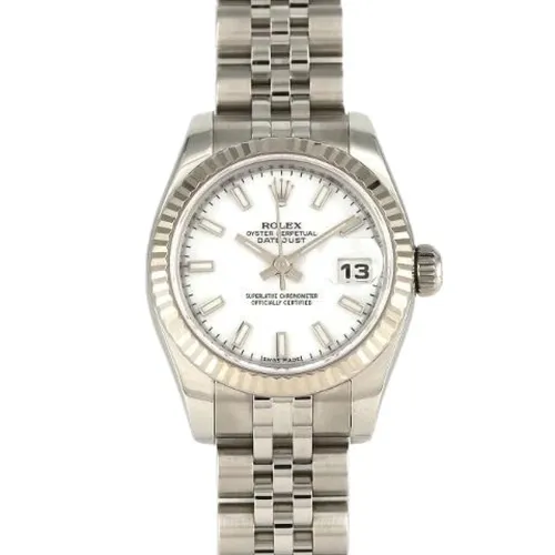 Pre-owned Vintage Stainless Steel Watch - Rolex Vintage - Modalova
