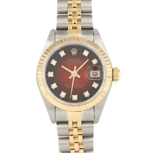 Pre-owned Vintage Stainless Steel Watch - Rolex Vintage - Modalova