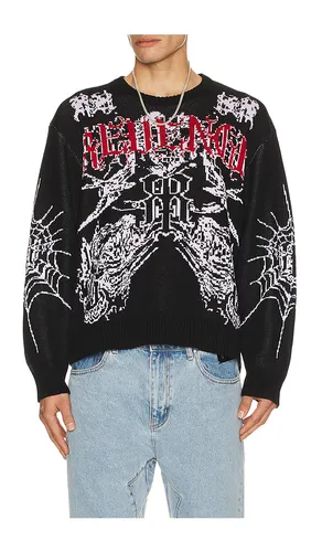 Prison Tattoo Knit Sweater in . Size S. Also in M, L, XL/1X - Revenge - Modalova