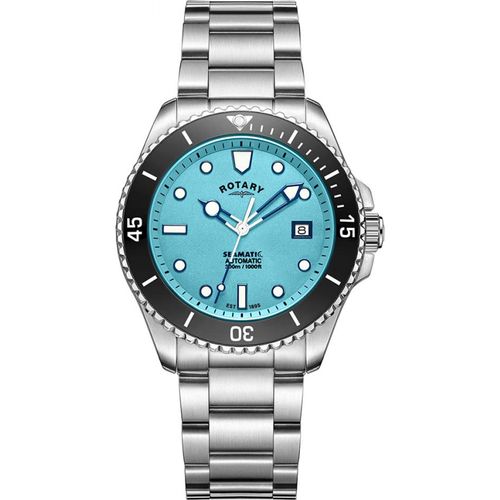 GB05430-57 Mens Seamatic Watch - Size One Size - Rotary - Modalova