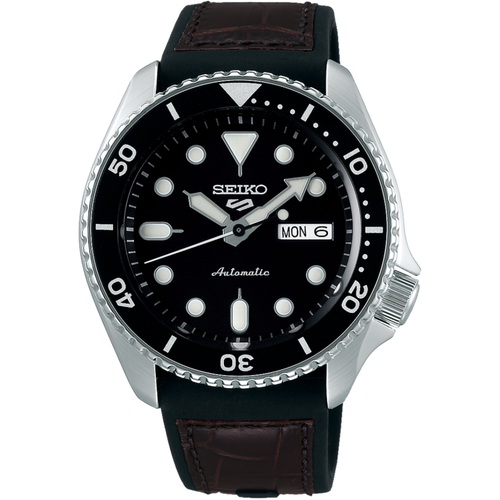 Sports SRPD55K2 Black Dial Automatic Men's Watch - Size One Size - Seiko - Modalova