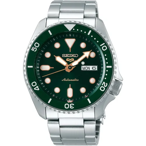 Sports SRPD63K1 Green Dial Automatic Men's Watch - Size One Size - Seiko - Modalova