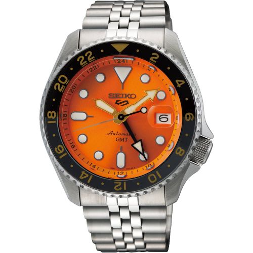 Sports SSK005K1 SKX GMT Mikan Orange Automatic Men's Watch - Size One Size - Seiko - Modalova