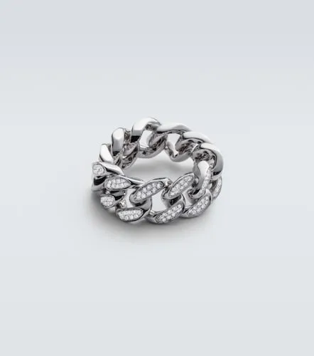Link 18kt white gold ring with diamonds - Shay Jewelry - Modalova