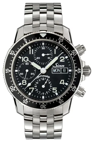 FINE BRACELET 103 St Sa Classic Pilot Chrono Watch - Sinn - Modalova