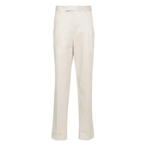 Slim Cotton Pants with Pockets - Zegna - Modalova