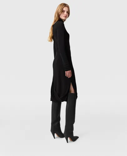 Asymmetric Cape Midi Dress, , Size: 34 - Stella McCartney - Modalova