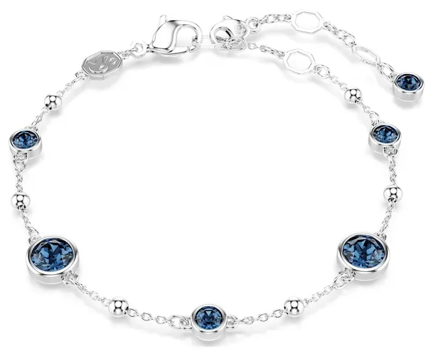 Imber Bracelet Round Cut, , Rhodium Jewellery - Swarovski - Modalova