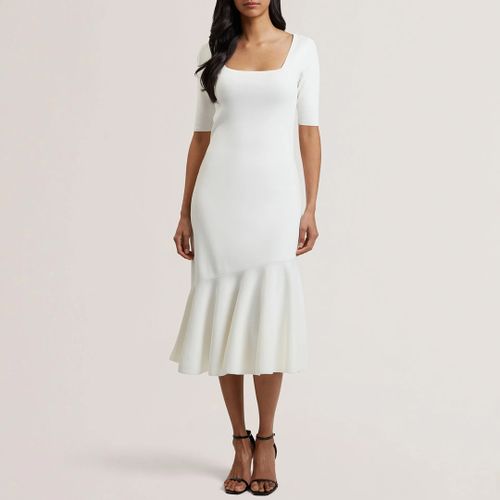 Miyha Knitted Flippy Midi Dress - Size 12 - Ted Baker - Modalova