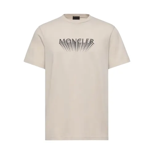 Text Logo T-Shirt - Moncler - Modalova