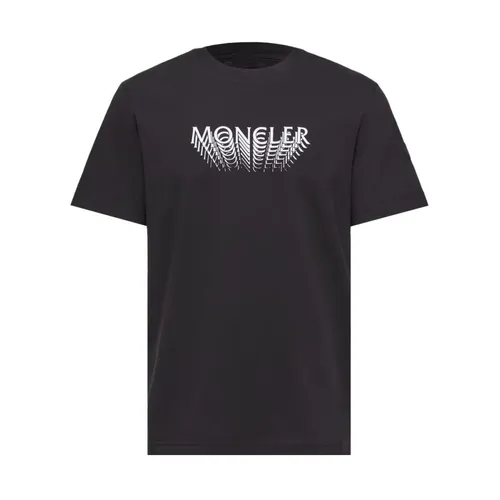 Text Logo T-Shirt - Moncler - Modalova
