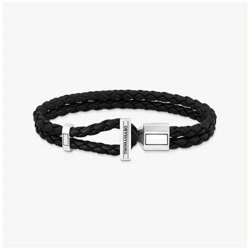 A2148-682-11-L21 Men's Silver Double Bracelet Jewellery - Thomas Sabo - Modalova