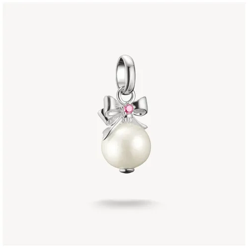 CC1323-167-14 Pearl With Bow Silver Charm Jewellery - Thomas Sabo - Modalova