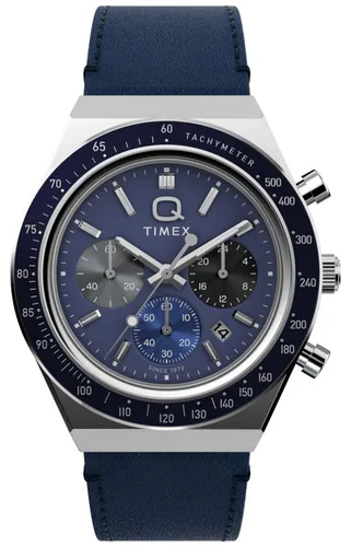 TW2Y36100 Q Chronograph (40mm) Midnight Watch - Timex - Modalova