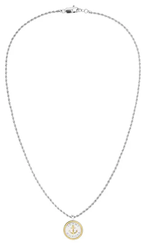 Nautical Silver Rope Chain Pendant Jewellery - Tommy Hilfiger - Modalova