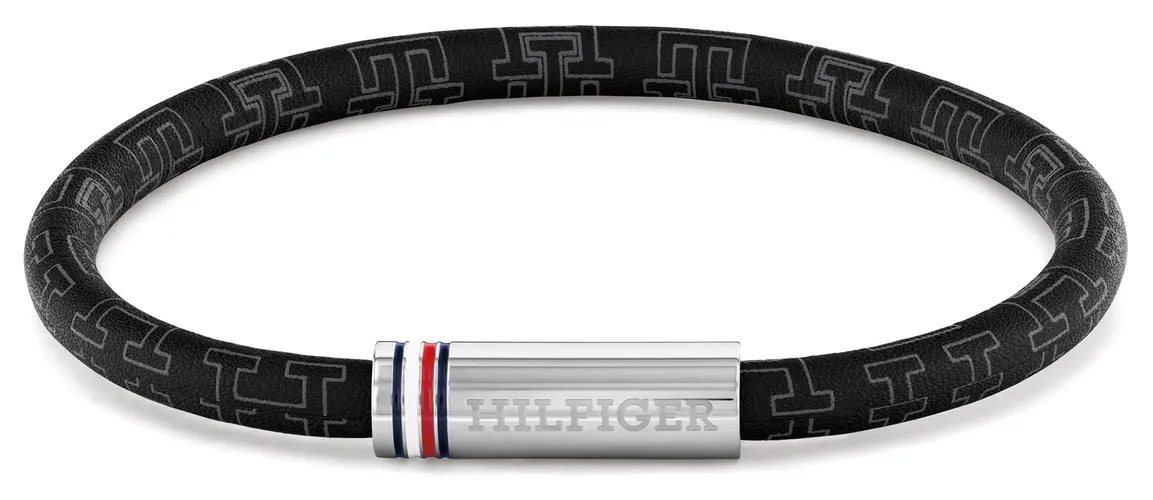 Printed Cord Black Bracelet Jewellery - Tommy Hilfiger - Modalova