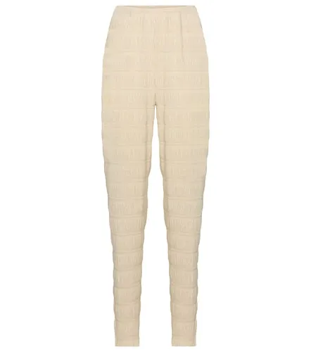 Toteme Smocked high-rise slim pants - Toteme - Modalova