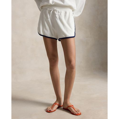 Towelling Elasticated Waist Shorts - Polo Ralph Lauren - Modalova
