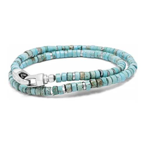 Turquoise Heishi Wrap Bracelet - Nialaya - Modalova
