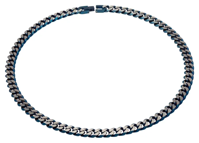 LAK-130/50CM | Matte Blue IP | Jewellery - Unique & Co - Modalova