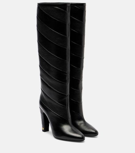 Rayons 100 leather knee-high boots - Valentino Garavani - Modalova