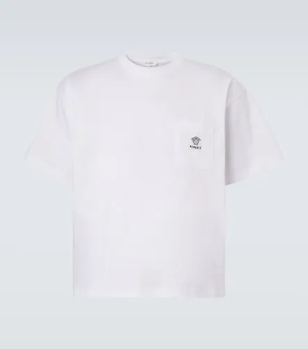 Medusa cotton jersey T-shirt - Versace - Modalova