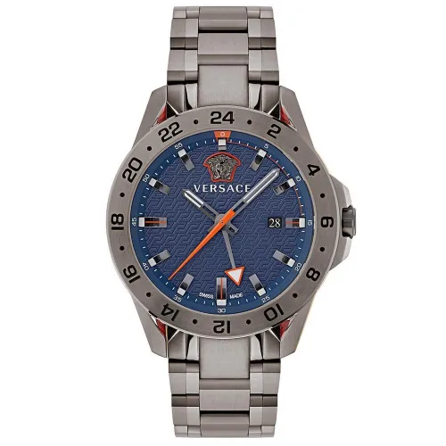 VE2W00422 Sport Tech Gmt Men's Watch - Size One Size - Versace - Modalova