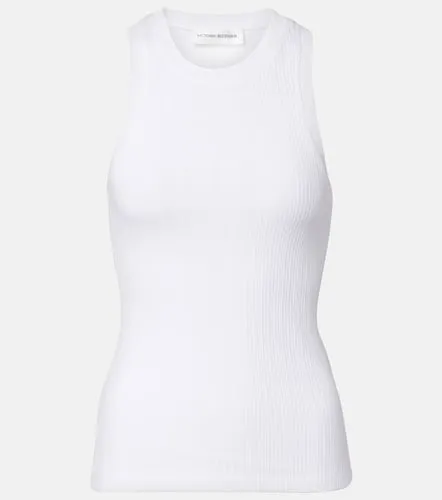 Cotton-blend tank top - Victoria Beckham - Modalova