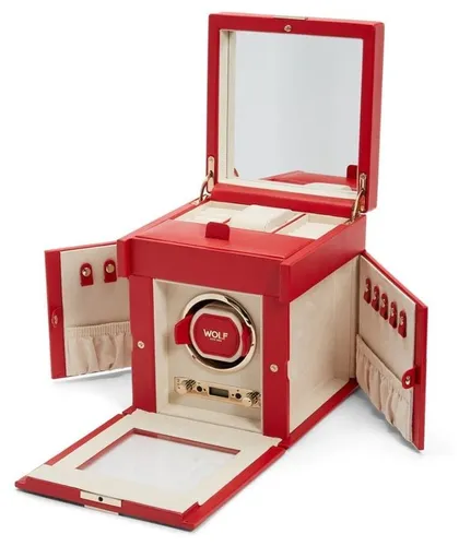 Palermo Single Watch Winder with Jewellery - WOLF - Modalova