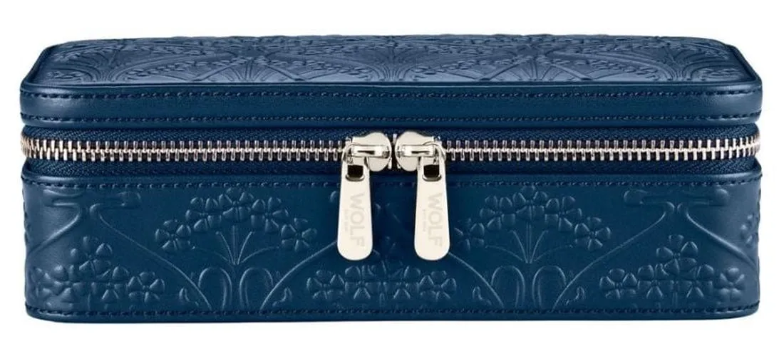 Liberty Medium Zip Case - Navy Jewellery - WOLF - Modalova