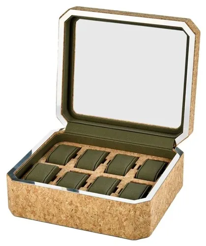 Cortica Hand Made 8 Piece Watch Box Jewellery - WOLF - Modalova