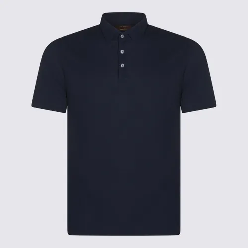 T-shirts and Polos Blu _100 % Co - Men - Zanone - Modalova